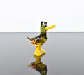 Cute Glass Duck. Whimsical figurine with a lot of character and personality. Excellent addition to your glass menagerie collection.