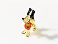Handmade Glass Dog Figurine: Whimsical Art Sculpture, 4-inch