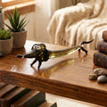 Dachshund Figurine, Dachshund Gifts - Dog Memorial Gift - Dachshund Art, Blown Glass Animals, Dachshund Decor, Glass Dachshund, Dog Gift