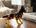 Black German Shepherd Figurine, German Shepherd Gifts, Dog Memorial Gift, Gifts for German Shepherd Owners, German Shepherd Art Statue