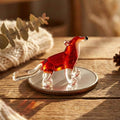Tiny Glass Animals, Fox Gifts, Mini Glass Animals, Fox Figurine, Fox Decor, Fox Art, Glass Sculpture, Glass Animals, Red Fox, Foxes, Art