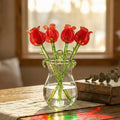 Eternal Rose Bouquet, Red Glass Roses, Glass Flower Bouquet, Forever Rose, Mothers Day Gifts, Mothers Day, Blown Glass Art, Red Rose Gift