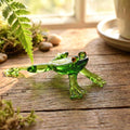 Glass Animals, Glass Sculptures, Frog Gifts, Glass Figurines, Glass Frog, Glass Animal Figurines, Blown Glass Frog, Cute Frog, Frog Glass