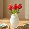 Red Glass Tulips, Glass Flowers Bouquet, Forever Flower, Mothers Day Gifts, Tulip Decor, Spring Decor, Blown Glass Art, Red Tulip Gift