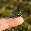 Glass Frog, Tiny Glass Animals, Miniature Glass Animals, Glass Animals, Cute Frog, Mini Frog, Frog Figurines, Lampwork Glass, Frog Gifts