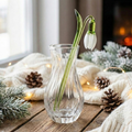 "Eira" Handblown Glass Snowdrop