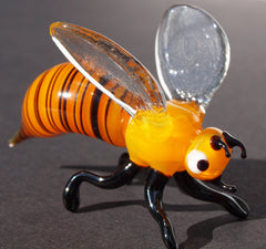 Bee Decor, Glass Sculpture, Bee Gifts, Bumble Bee, Honey Bee, Glass Animals, Blown Glass Animals, Glass Bee, Bees, Art Glass Sculpture