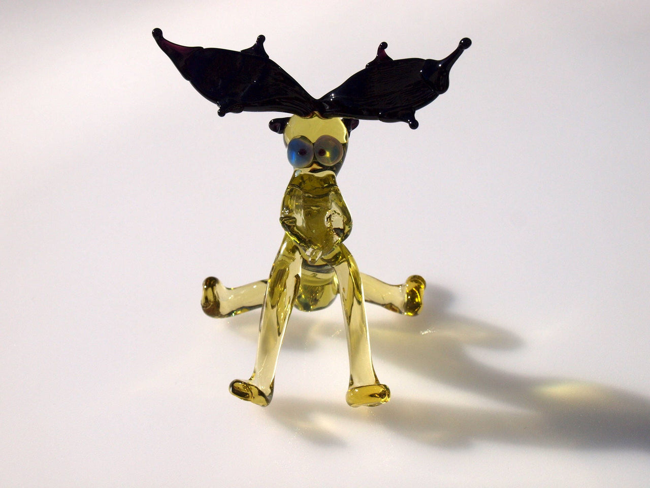 Moose Art, Moose Figurine, Moose, Tiny Glass Animals, Moose Decor, Moose Gifts, Glass Animal Figurines, Mini Glass Animals, Glass Moose