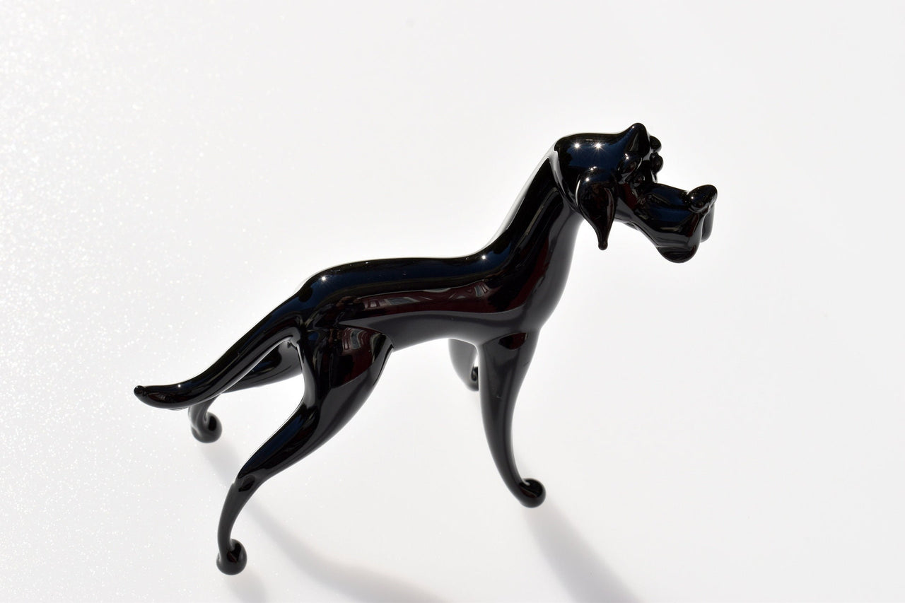 Great Dane, Dog Statue, Great Dane Gifts, Great Dane Figurine, Great Dane Art, Glass Dog, Dog Memorial Gift, Pet Loss Gift, Dane Mom