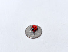 Ladybug Gifts, Tiny Glass Animals, Ladybug Charm, Glass Animals, Mini Glass Animals, Ladybug Decor, Blown Glass Animals, Miniature, Red