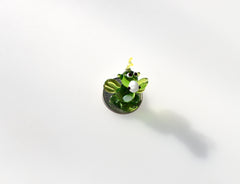 Mini Handblown Glass Dragon Figurine: Collectible Fantasy Sculpture