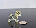 Glass Norwich Terrier Figurine: Hand-Blown Dog Sculpture