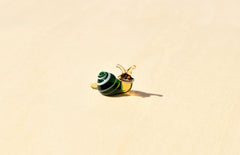 Green Glass Snail, Snail Decor, Snail, Glass Animals, Tiny Glass Animals, Snail Figurine, Glass Snail, Snail Gifts, Mini Glass Animals