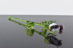 Forever Rose, Purple Glass Flowers, Glass Flower Bouquet, Eternal Rose, Rose Bouquet, Mothers Day Gifts, Blown Glass Art, Mothers Day