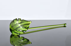 Hand Blown Glass Sunflower: Long Stem Art Flower, Vibrant Home Decor