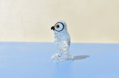 Snow white owl, Detailed figurine with a lot of personality.  Excellent addition to your glass animals collection.