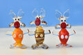 Three Little Pigs, Glass Pig Figurine, Tiny Glass Animals, Mini Glass Animals, Glass Figurines, Hand Blown Glass, Tiny Glass Figurines, Pigs
