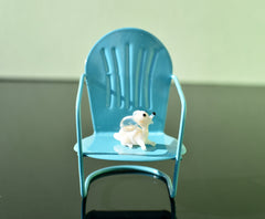 Lampwork Glass Mouse: Whimsical Miniature Figurine