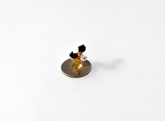 The world smallest Moose glass figurine for your glass menagerie glass animals collection