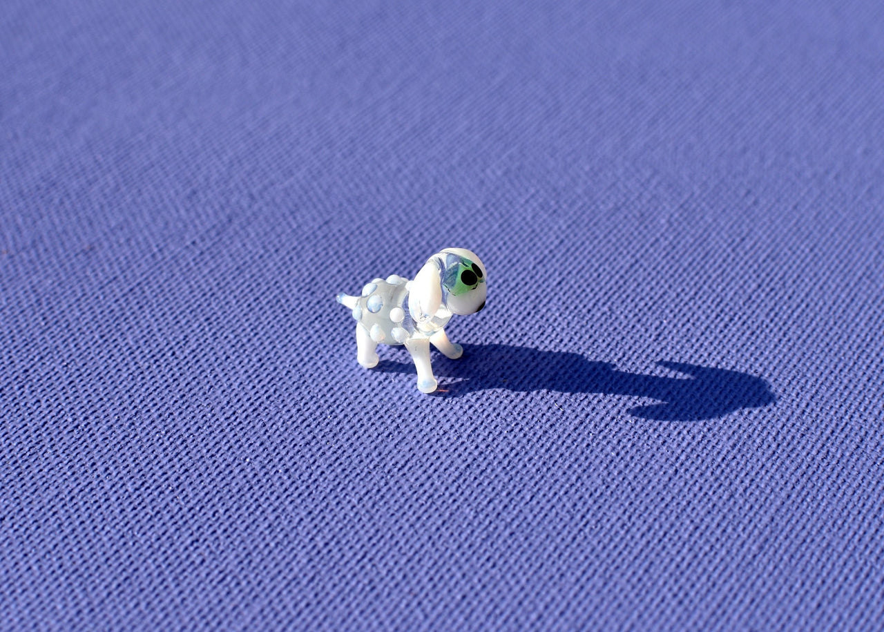 Tiny Glass Sheep: Whimsical Lampwork Miniature