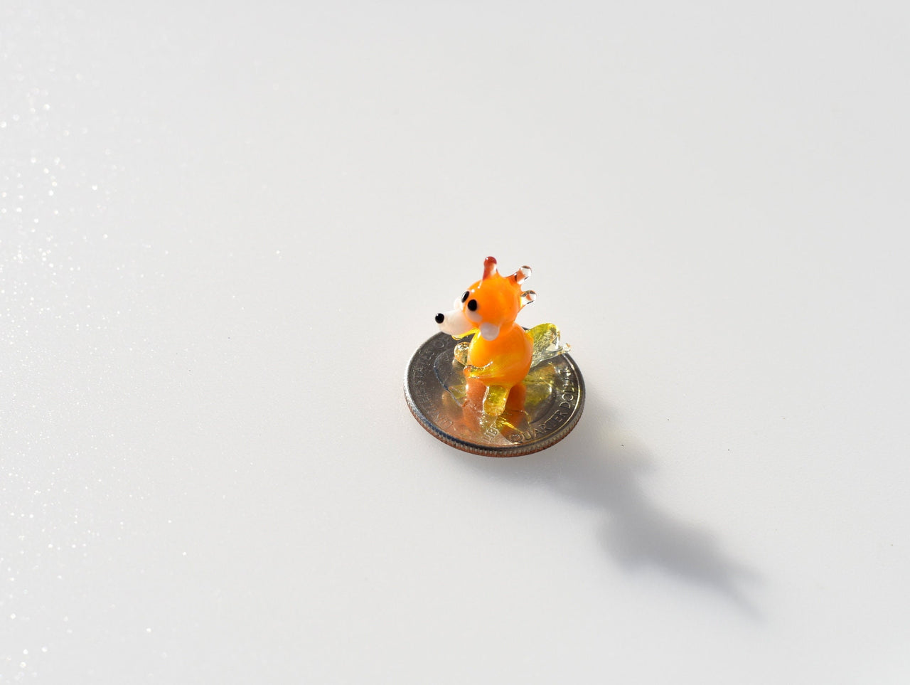 Tiny Glass Animal - Hand Blown Miniature Glass Animal - Tiny Unique Gift