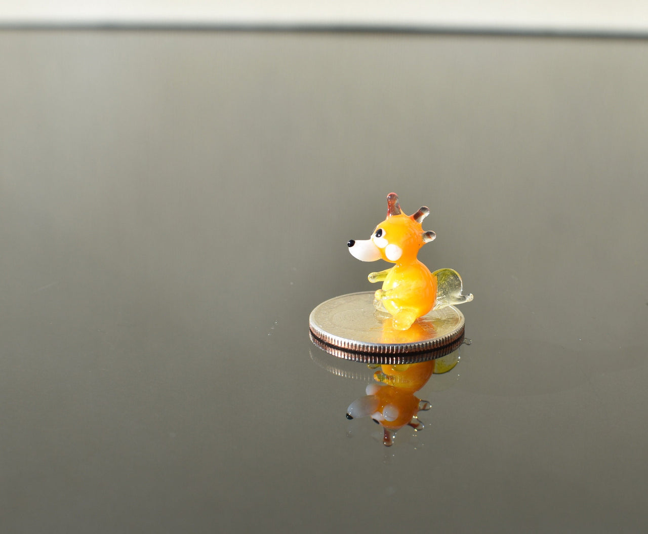 Tiny Glass Animal - Hand Blown Miniature Glass Animal - Tiny Unique Gift