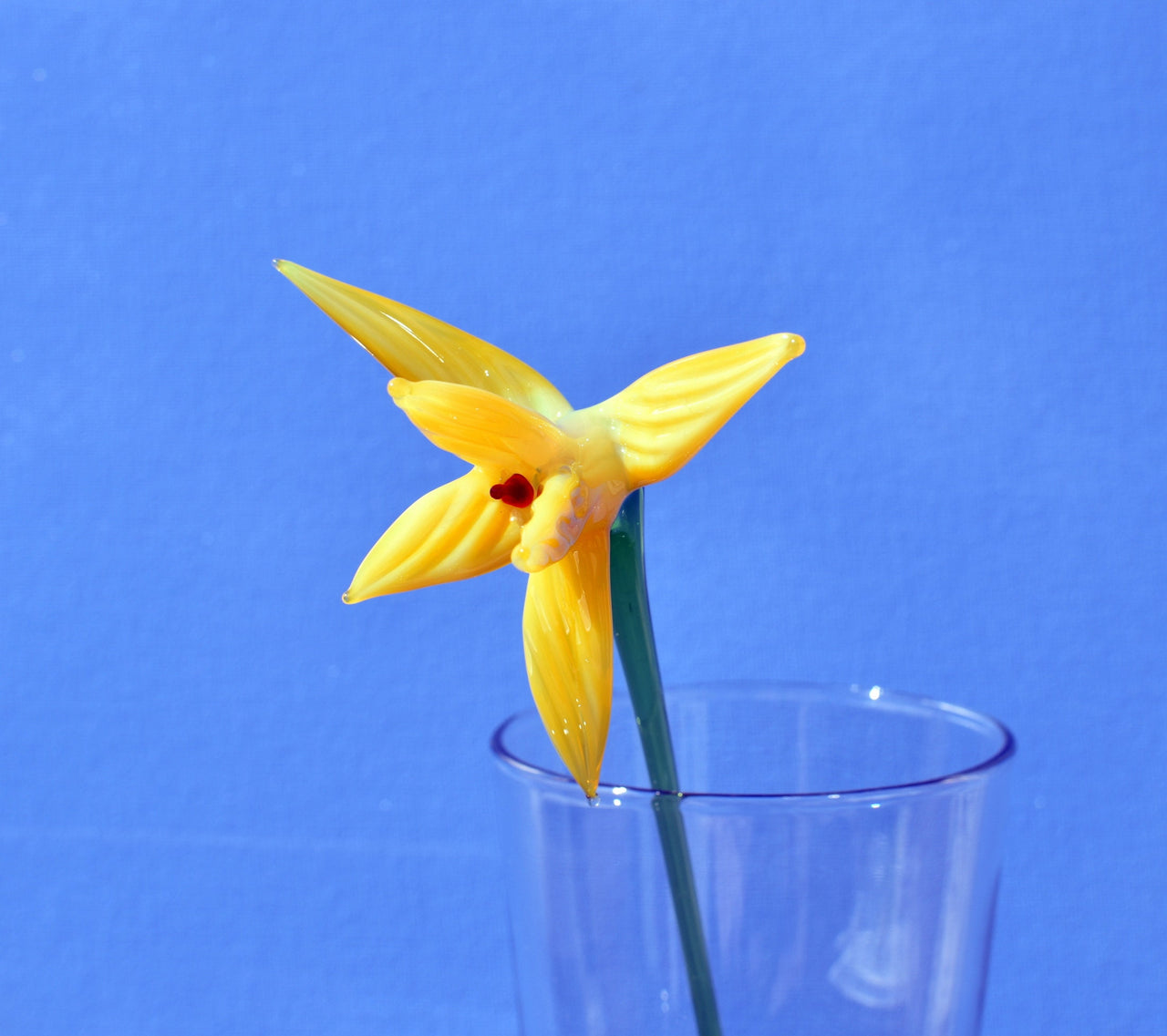 Bird of Paradise Glass Flowers Bouquet, Glass Birth Month Flower, Tropical Decor, Long Stem Glass Flowers, Flower Gift, Forever Flowers Art