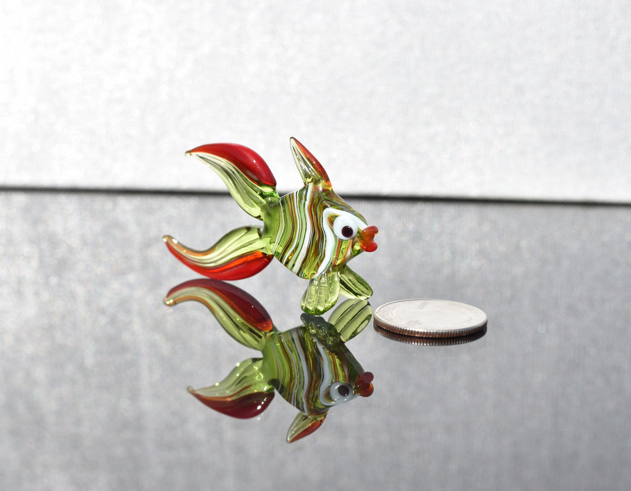 Tiny Glass Animals, Glass Fish, Mini Glass Animals, Murano Glass Fish, Fish Sculpture, Tropical Fish, Glass Animals, Blown Glass Fish, Art