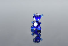 Blown Glass Animals, Handmade Glass Hippo, Lampwork Glass Animals, Hippo Gifts, House Hippo, Safari Animals, Art Glass Animal Figurine