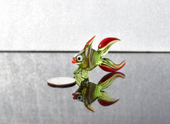 Tiny Glass Animals, Glass Fish, Mini Glass Animals, Murano Glass Fish, Fish Sculpture, Tropical Fish, Glass Animals, Blown Glass Fish, Art