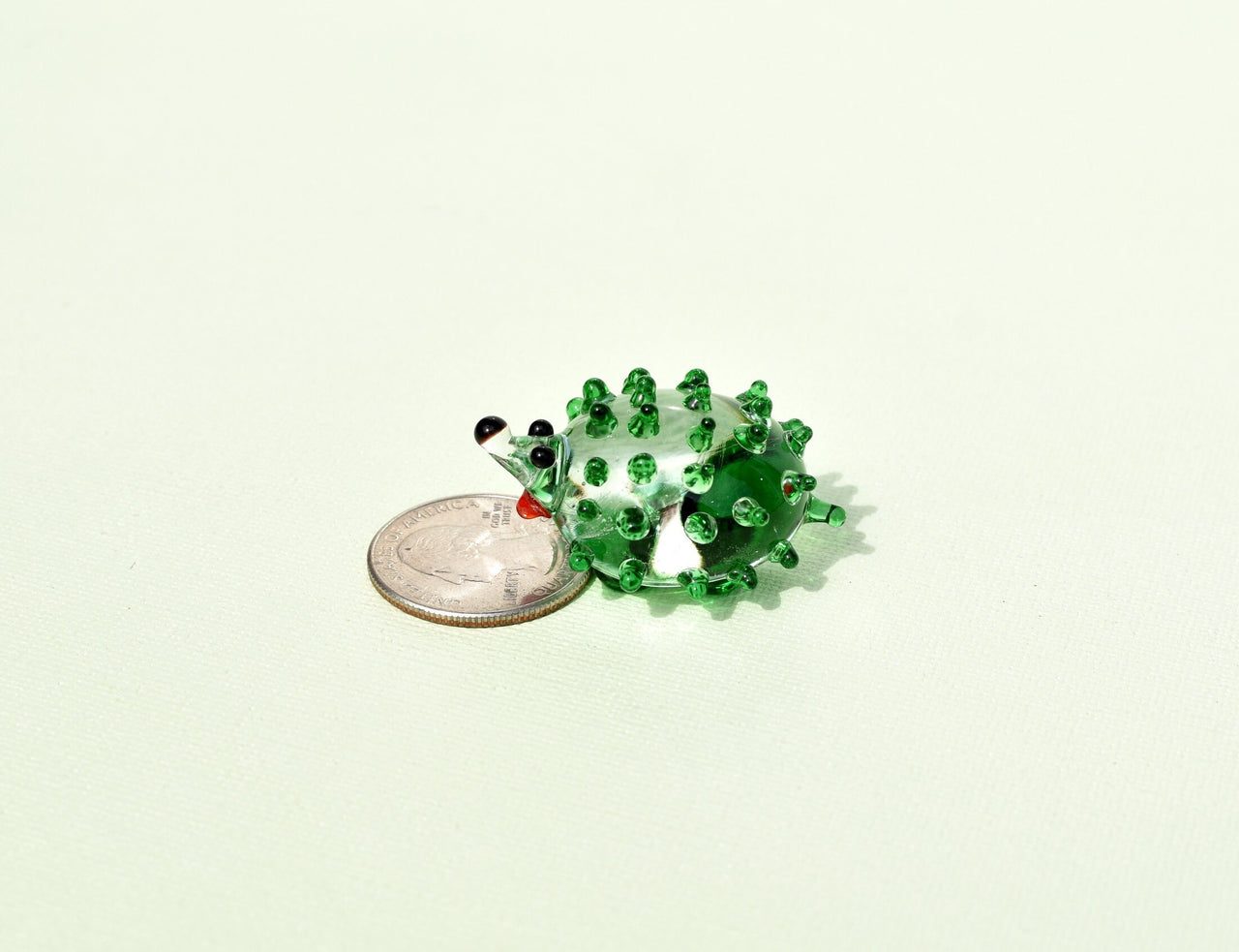 Glass Hedgehog, Hedgehog Gifts, Woodland Decor, Woodland Animals, Hand Blown Glass, Blown Glass Animals, Glass Sculpture, Mini Glass Animals