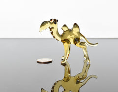 Camel, Glass Sculpture, Glass Animals, Desert Art, Desert Decor,  Glass Figures, Arizona Desert Art, Desert, Blown Glass, Art Glass, Decor