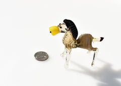 Zebra, Safari Animals, Glass Sculpture, Zebra Decor, Zebra Art, Glass Animals, Blown Glass Animals, Glass Figures, Safari Gift, Art