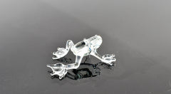 Frog Gifts, Cute Frog, Tiny Glass Animals, Miniature Glass Animals, Glass Animals, Glass Frog, Mini Frog, Lampwork Glass, Frog Figurines