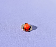 Ladybug Gifts, Glass Animals, Tiny Glass Animals, Ladybug Charm, Glass Animal Figurines, Ladybug Decor, Mini Glass Animals, Red, Art