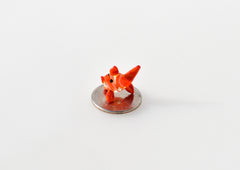 Handmade Glass Redfish Figurine: Whimsical Tropical Sculpture