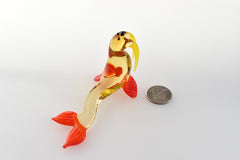 Cute transparent Glass Walrus. Whimsical figurine with a lot of character and personality. Excellent addition to your collection.