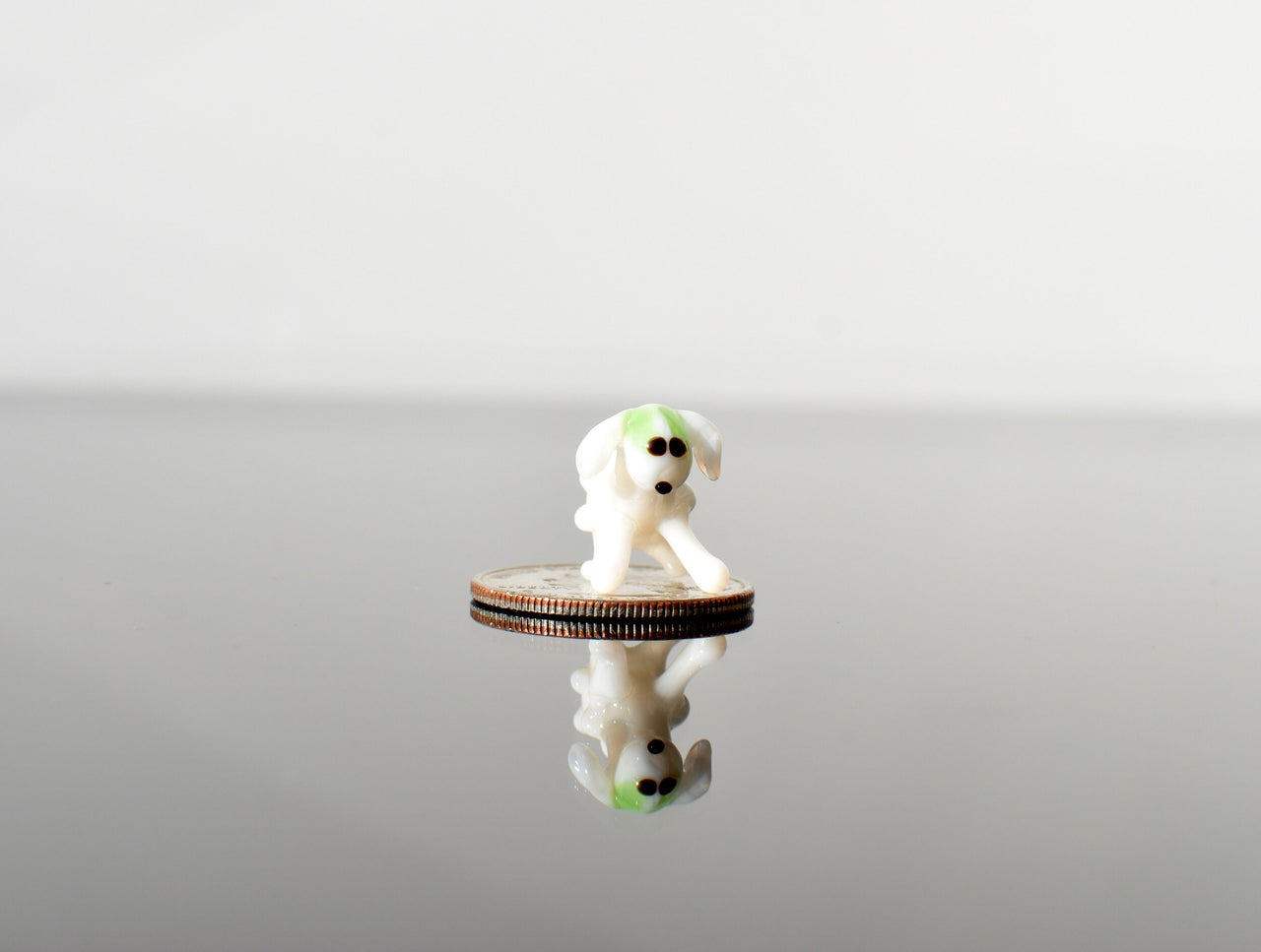 Tiny Glass Animals, Glass Sheep, Mini Glass Animals, Sheep Figurine, Sheep Ornament, Sheep Decor, Farm Decor, Hand Blown Glass, Glass Animal