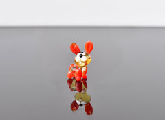 Tiny Glass Animals, Glass Bunny, Mini Glass Animals, Spring Gifts, Easter Bunny, Rabbit Art, Easter Rabbit, Glass Animals, Glass Sculptures