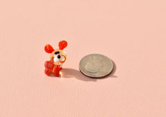 Tiny Glass Animals, Glass Bunny, Mini Glass Animals, Spring Gifts, Easter Bunny, Rabbit Art, Easter Rabbit, Glass Animals, Glass Sculptures