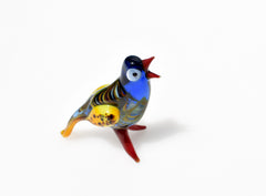 Handmade Glass Bird Figurine, Bird Sculpture, Bird Decor, Bird Lover Gifts, Glass Bird, Bird Figure, Bird Art, Blown Glass Bird, Bird Gifts