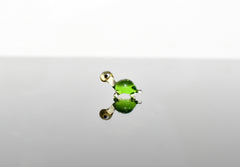 Tiny Glass Turtle: Tiny Green Menagerie Figurine
