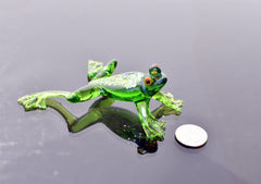 Glass Animals, Glass Sculptures, Frog Gifts, Glass Figurines, Glass Frog, Glass Animal Figurines, Blown Glass Frog, Cute Frog, Frog Glass