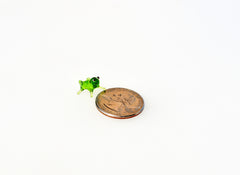 Tiny Glass Animals, Miniature Glass Animals, Cute Frog, Glass Frog, Glass Animals, Frog Figurines, Mini Frog, Lampwork Glass, Frog Gifts