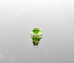 Tiny Glass Animals, Miniature Glass Animals, Cute Frog, Glass Frog, Glass Animals, Frog Figurines, Mini Frog, Lampwork Glass, Frog Gifts