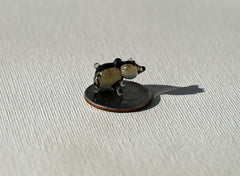 Tiny Glass Animals, Glass Bear, Mini Glass Animals, Woodland Decor, Woodland Animals, Forest Animals, Glass Animals, Glass Bear Figurine