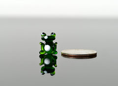Tiny Glass Frog Figurine: Miniature Collectible Sculpture