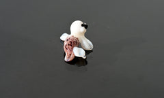 Miniature Glass Seal Figurine: Hand-Made Collectible Sculpture