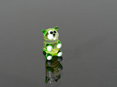 Tiny Glass Animals, Glass Cat Figurine, Mini Glass Animals, Cat Figure, Glass Cat, Cat Art, Glass Sculpture, Glass Animals, Cat Statue, Cats