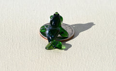 Hand-Blown Glass Walrus Miniature: Lampwork Figurine